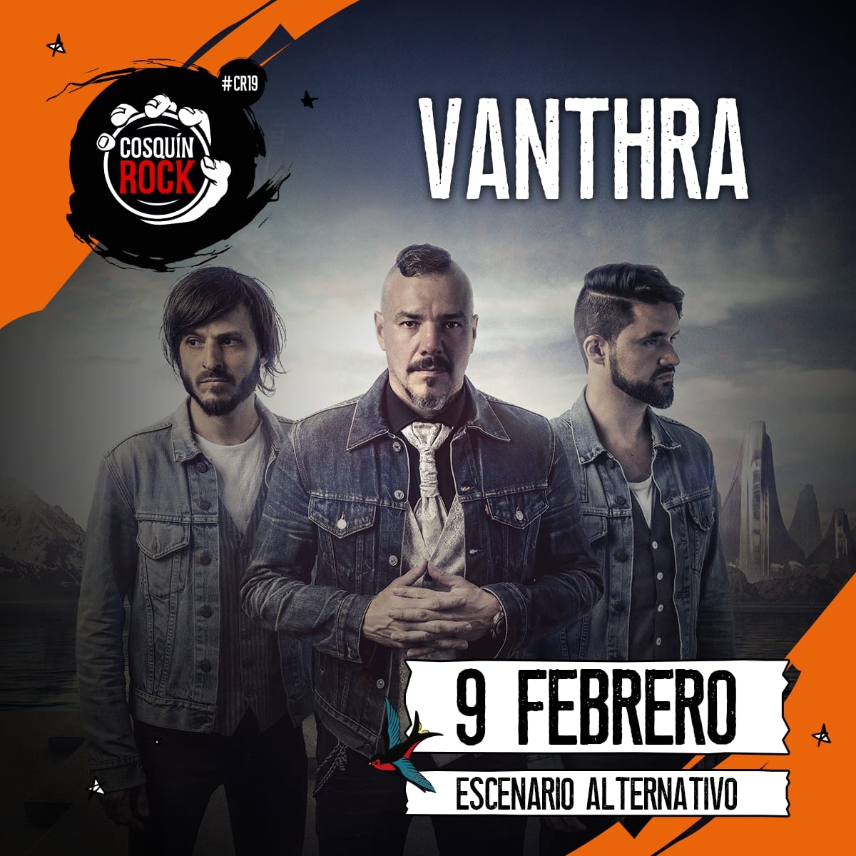 Vanthra confirma su presentación en el Cosquín Rock 2019!
