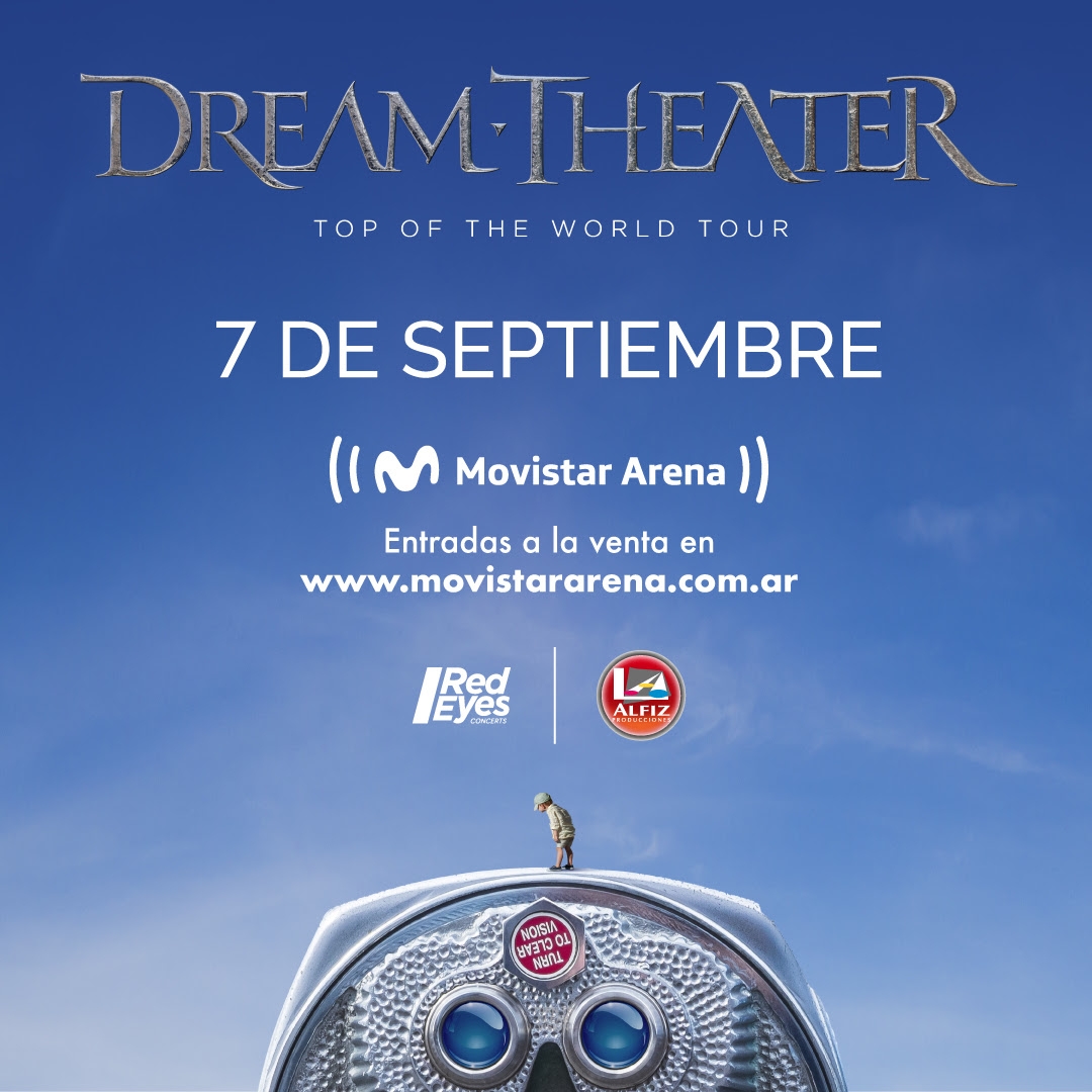 Dream Theater llega a la Argentina con "Top Of The World Tour"
