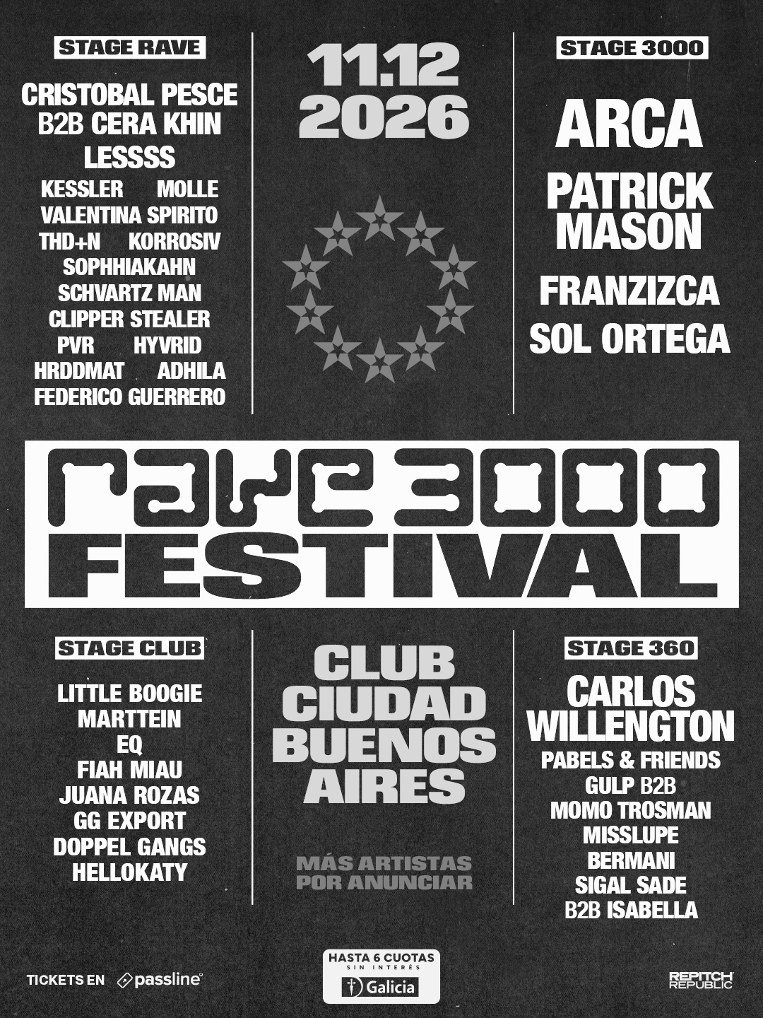 line up