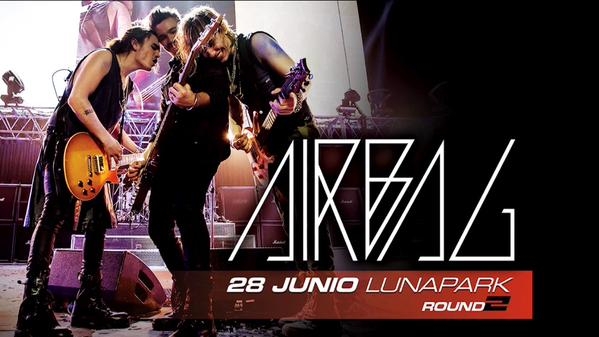 AIRBAG round 2 en Estadio Luna Park! Entradas a la venta!