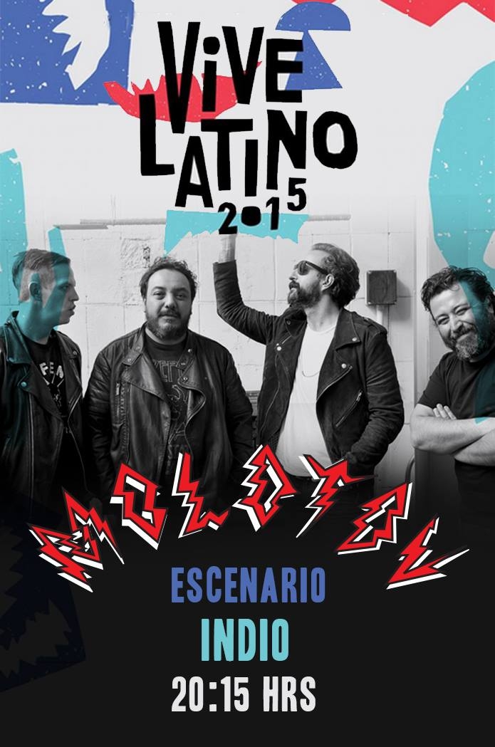 Molotov en el Vive Latino 2015 y tapa de Revista Playboy México