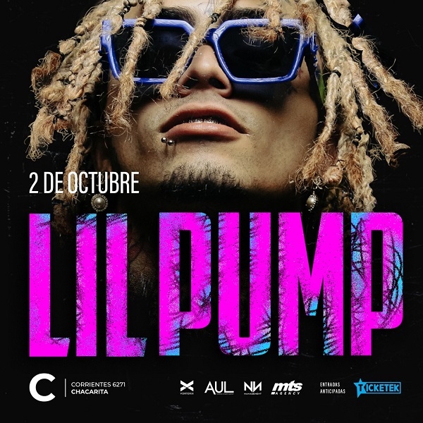 LIL PUMP por primera vez en Argentina, 2 de octubre, Complejo C.