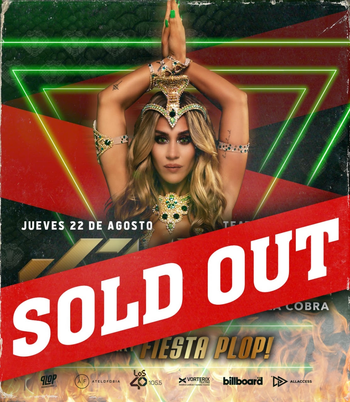 j mena agota entradas en menos de 12 horas para su show en Teatro Vorterix!