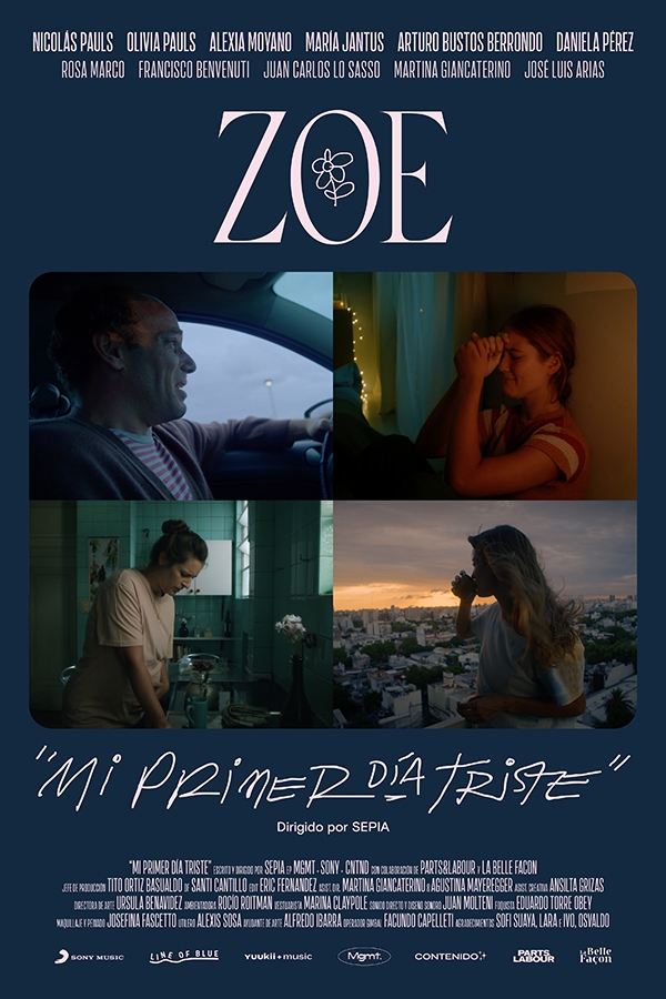 Zoe Gotusso presenta en versión cortometraje los videos de "Mi Primer Día Triste" y "El Cuerpo"