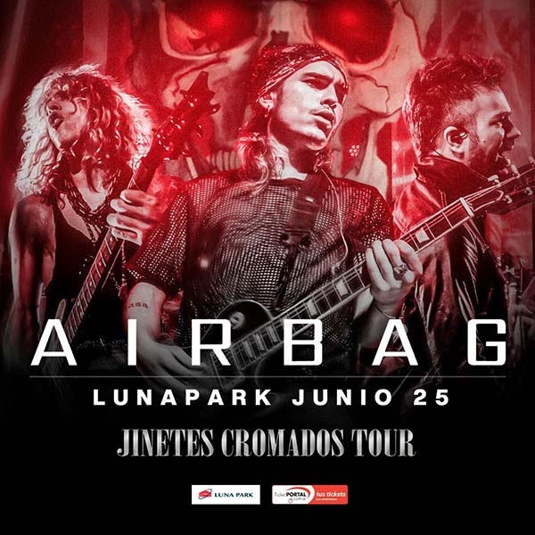 AIRBAG hizo vibrar el Lollapalooza y anuncio nuevo show en Buenos Aires: 25 de Junio - LUNA PARK